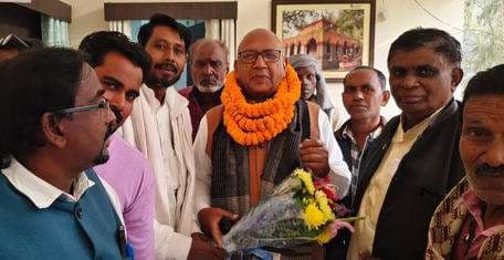 जदयू के वरिष्ठ नेता सरयू राय का गोड्डा में भव्य स्वागत