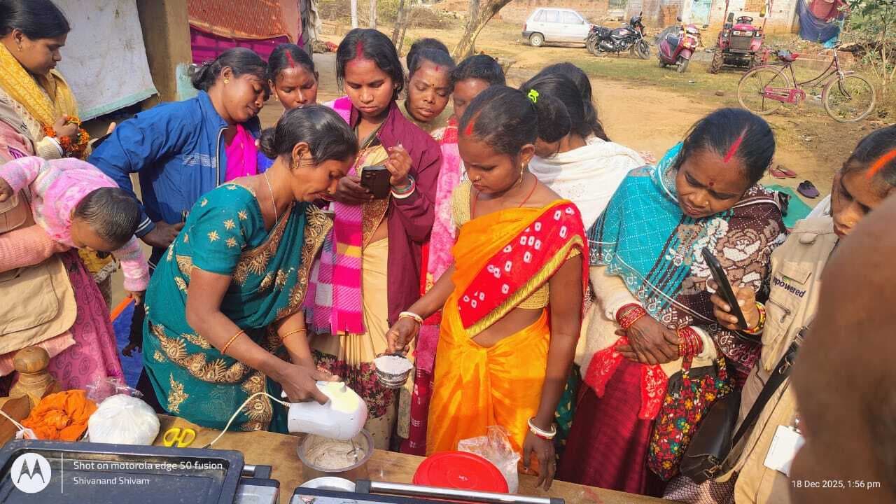 समूह की महिलाओं को मिली मड़ुआ खेती की ट्रेनिंग