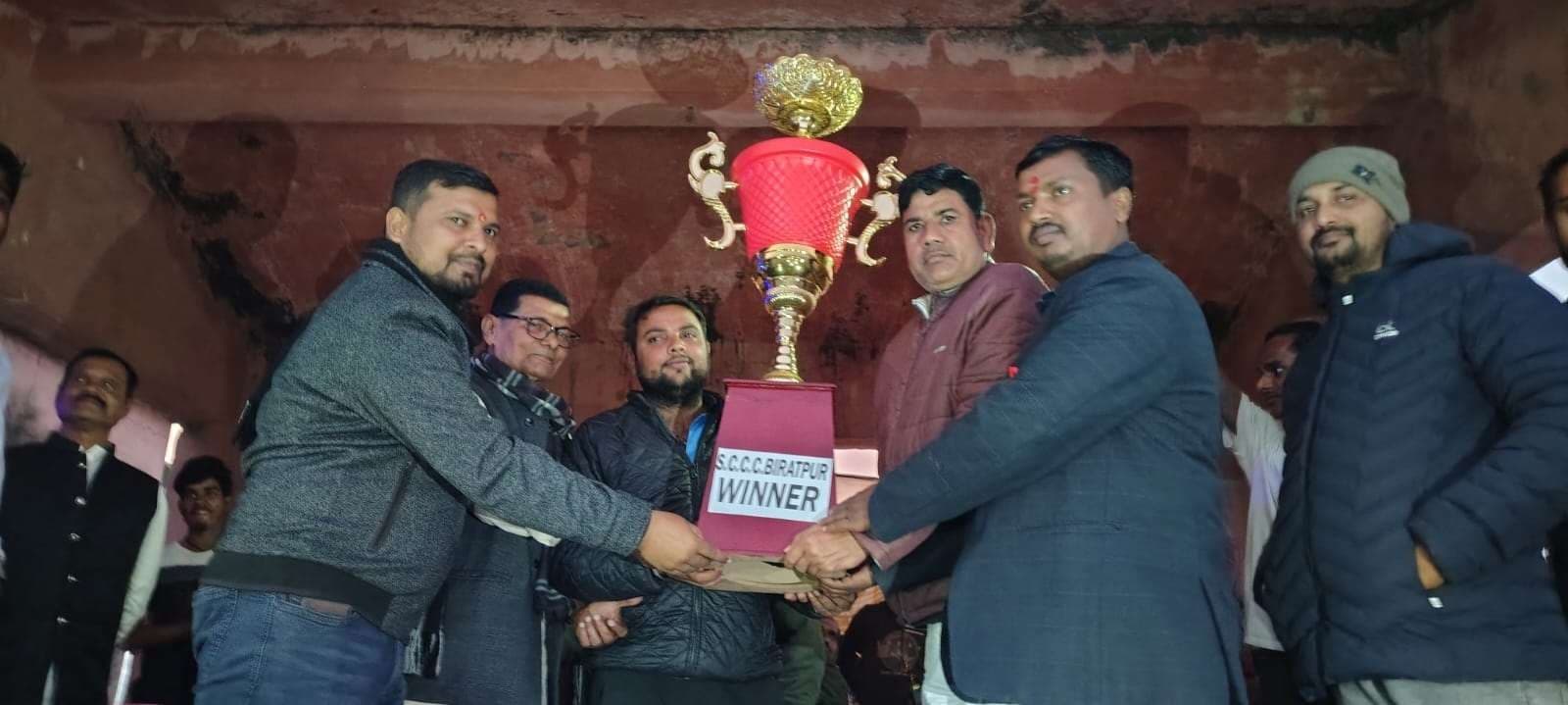 बसौना ने श्रीचंडी क्रिकेट क्लब ट्राफी पर जमाया कब्जा