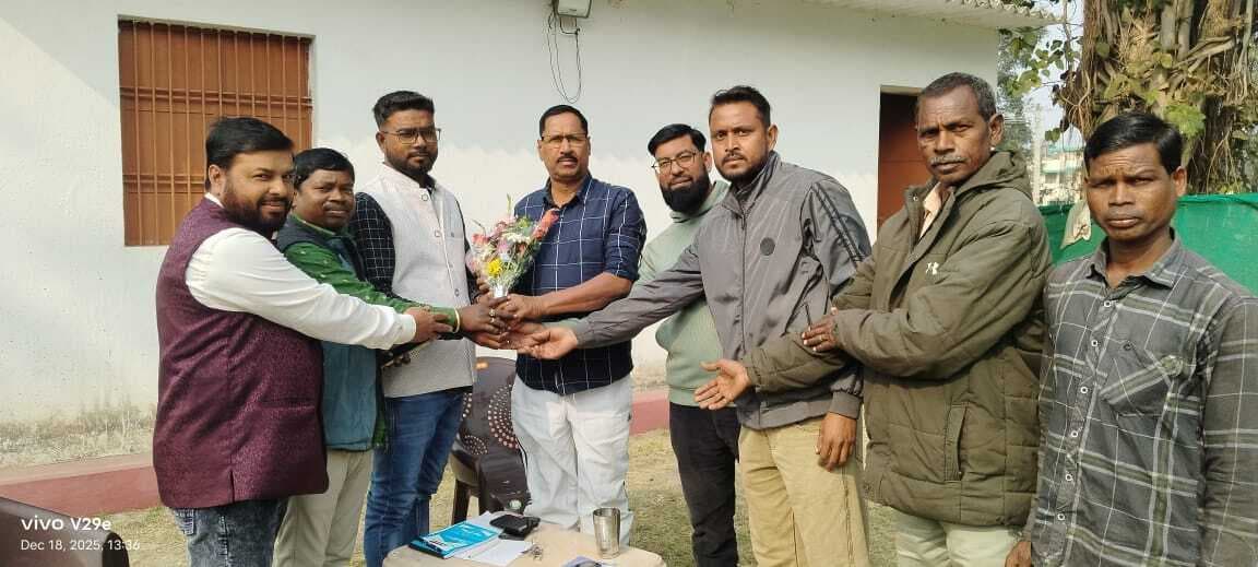 खलारी डीएसपी से की शिष्टाचार मुलाकात