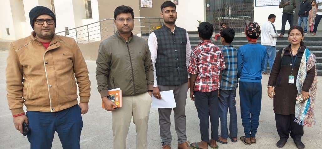 धावा दल की कार्रवाई में तीन बाल श्रमिक विमुक्त, भेजा गया बाल सुधार गृह