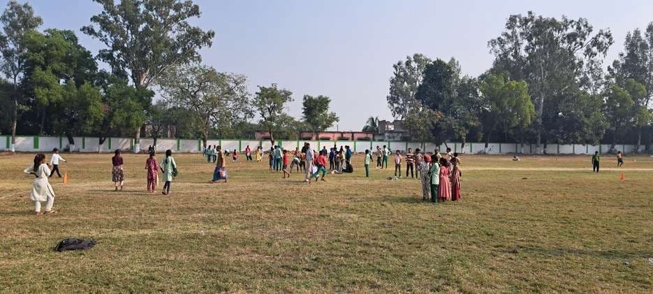 हीरक जयंती उत्सव के दूसरे दिन खेलकूद प्रतियोगिता में बच्चों ने बढ़ाया उत्साह