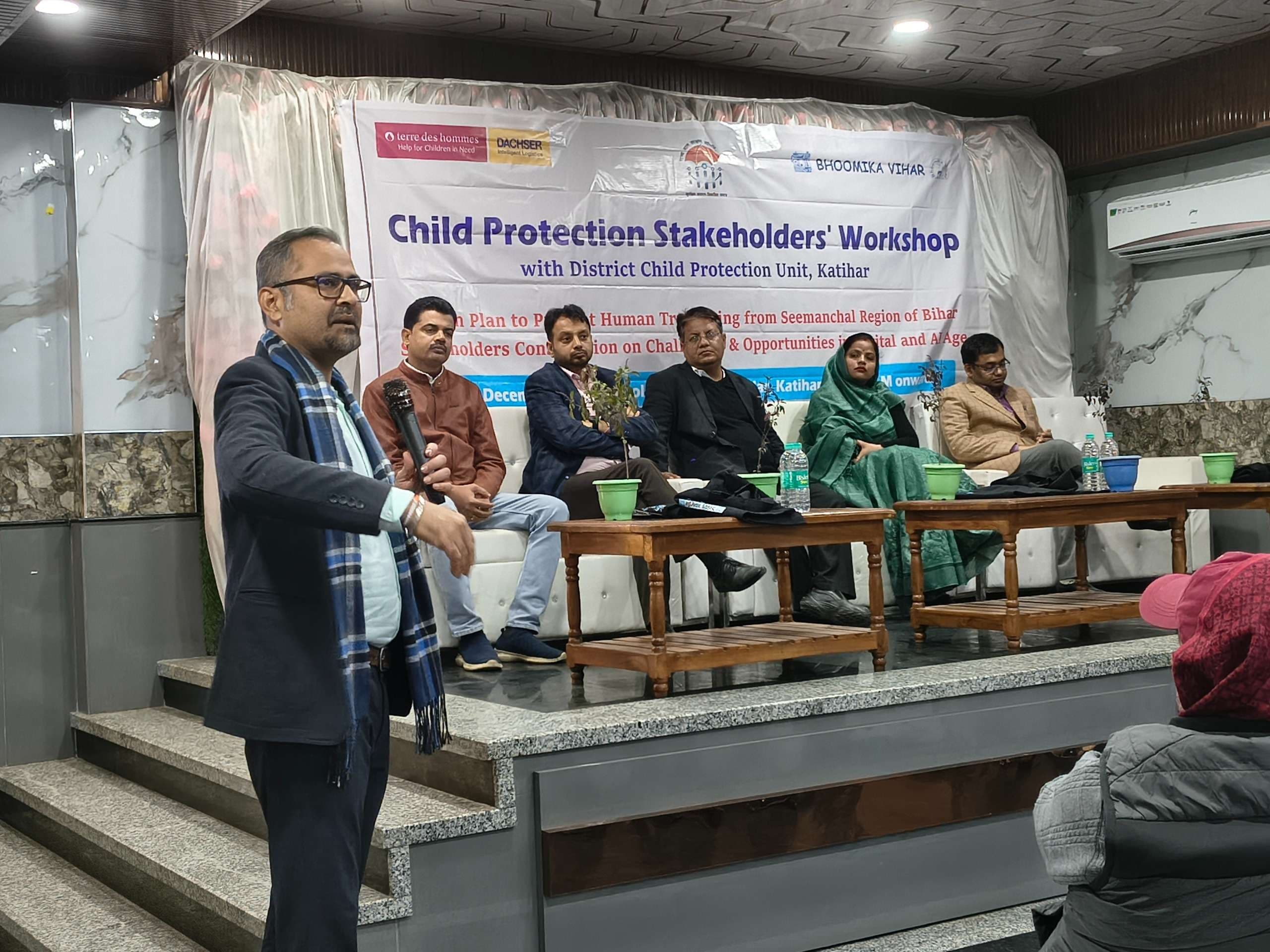 बच्चों व युवाओं को तस्करी व डिजिटल शोषण से सुरक्षित रखने का संकल्प