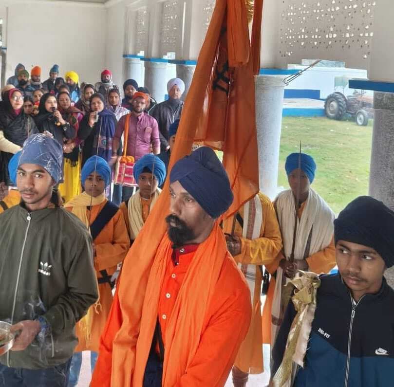 चार साहिबजादे शहीदी सप्ताह पर भंडारतल में प्रभात फेरी से आरंभ