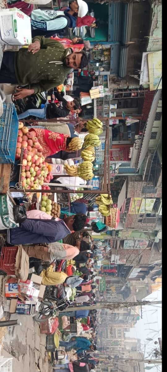 स्टूवरगंज बाजार में अतिक्रमण को लेकर 69 लोगों पर धारा-107 के तहत नोटिस