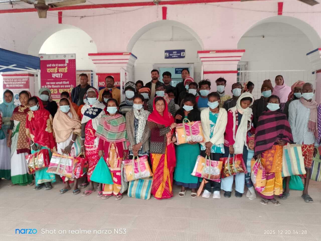 27 टीबी मरीजों के बीच बांटा गया पोषण किट