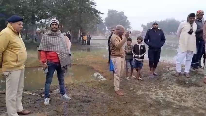 11 दिनों से लापता कुशमी गांव के मजदूर का महादेवा स्थान के समीप तालाब में मिला शव