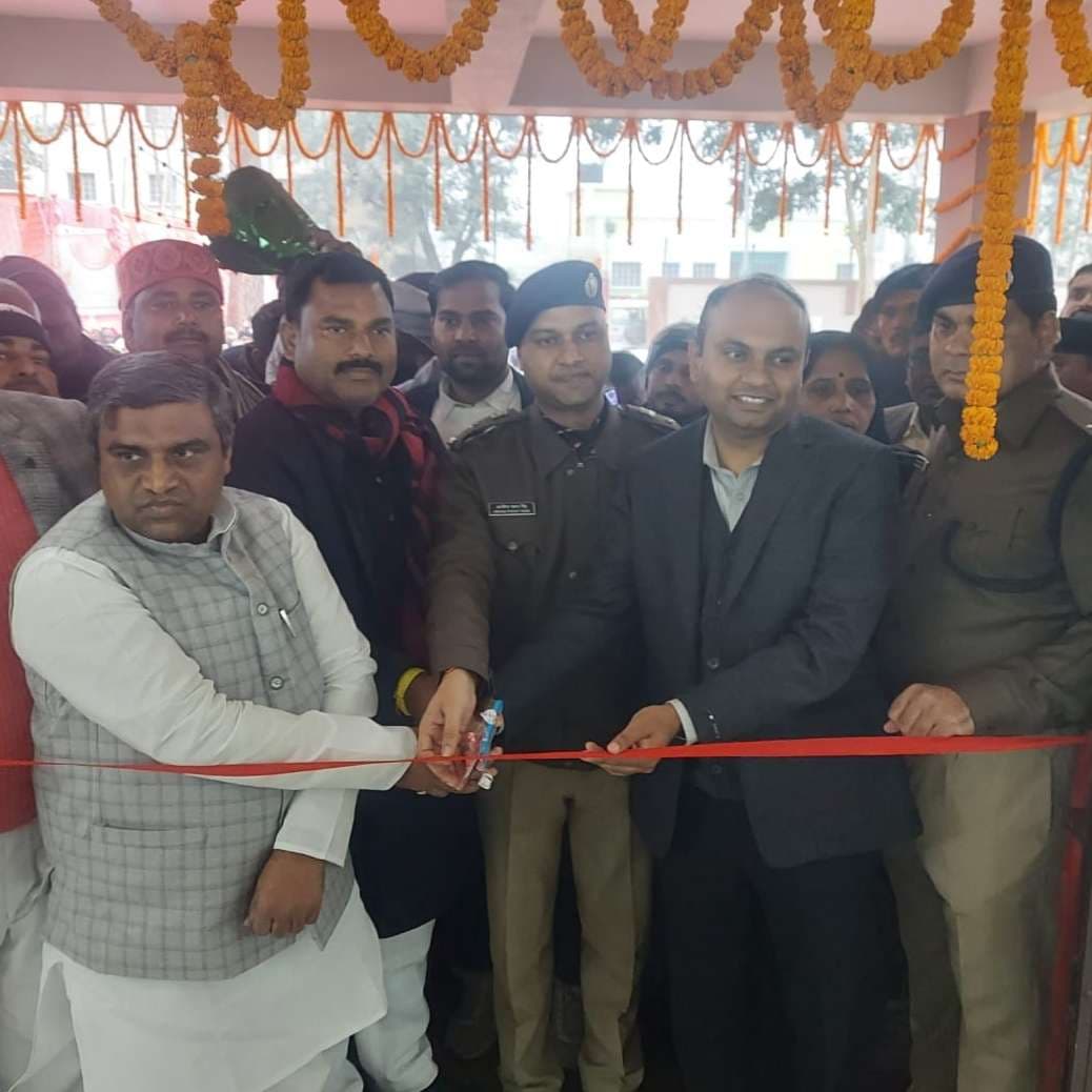 Samastipur News:शाहपुर पटोरी थाना को वर्षों बाद मिला अपना भवन