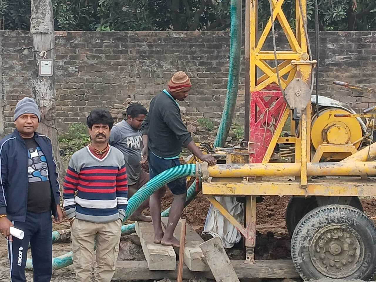 41 लाख रूपये की लागत से गोगरी में बन रहा है जल मीनार