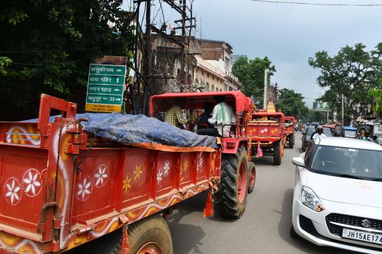 डीएमओ ने अवैध बालू लोड ट्रैक्टर किया जब्त