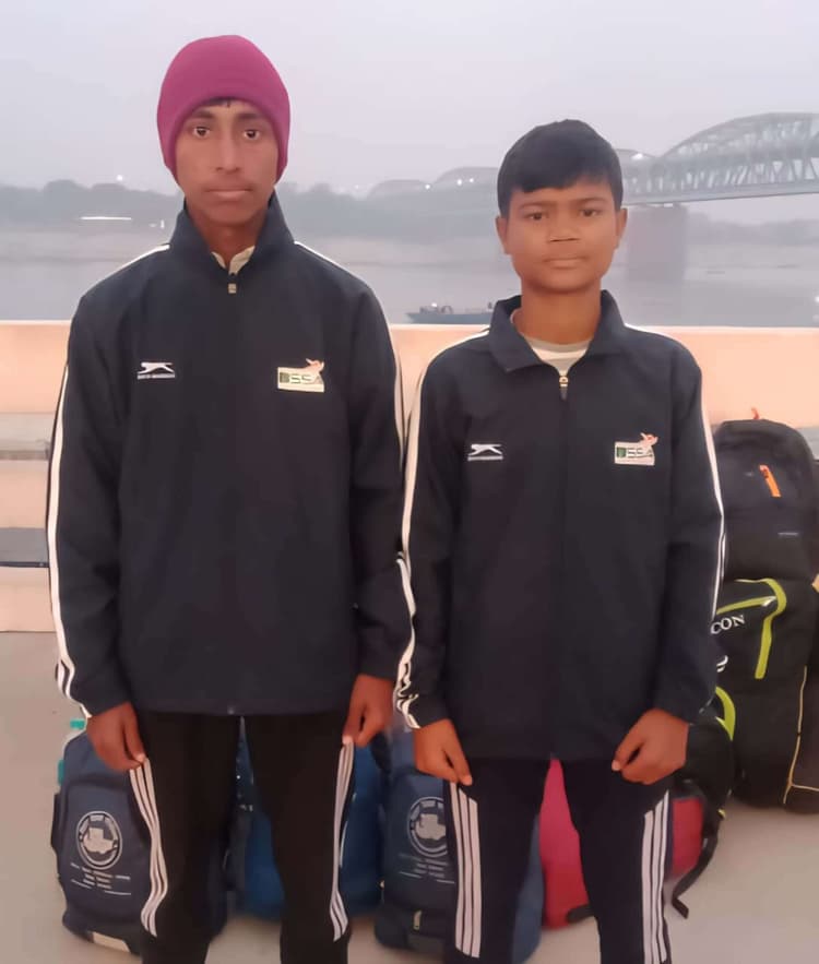 69वीं राष्ट्रीय अंडर-14 हॉकी प्रतियोगिता में सासाराम के विकास और हिमांशु दिखायेंगे दम