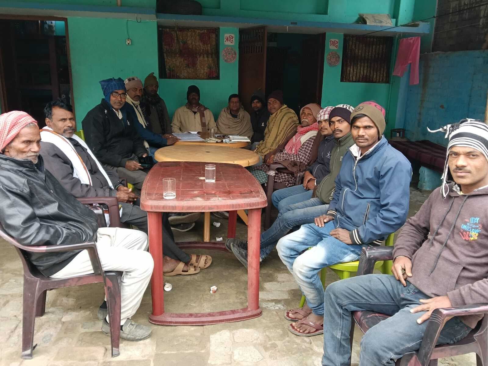 अखिल भारतीय रविदासिया धर्म संगठन से जुड़े सदस्यों की हुई बैठक