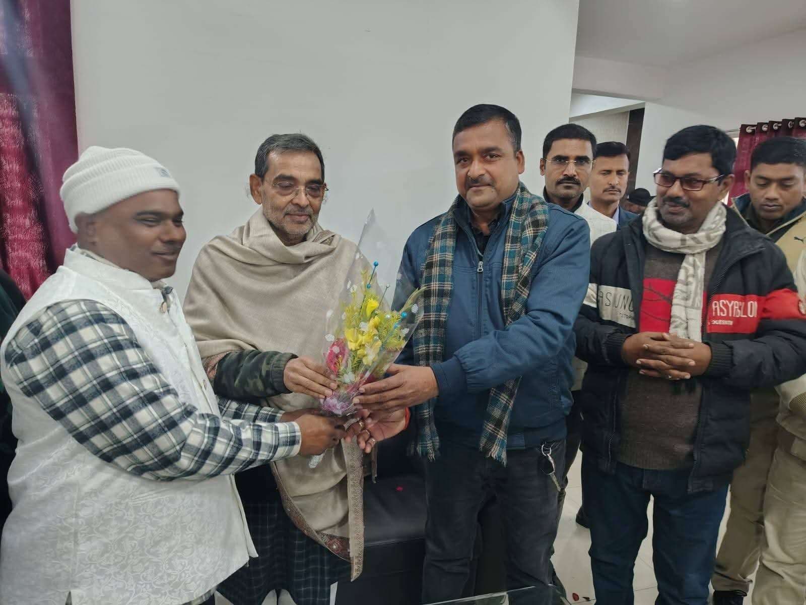 राष्ट्रीय लोक मोर्चा के प्रदेश युवा उपाध्यक्ष का कार्यकर्ताओं ने किया स्वागत