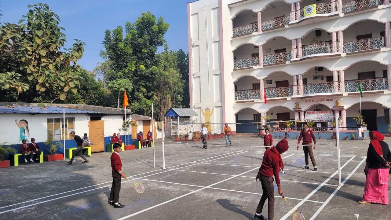 एसएस विद्या विहार में वार्षिक खेल प्रतियोगिता शुरू