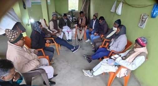 हापड़ाम आखड़ा आरीचाली बाञ्चाव ट्रस्ट की बैठक आयोजित