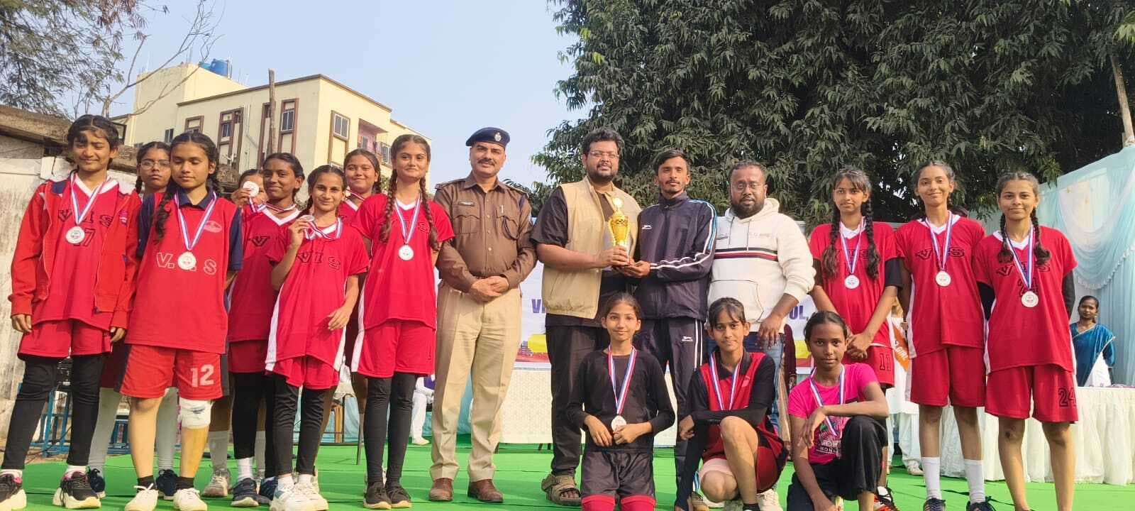 Inter Ramkrishna School Basketball tournament :  विवेकानंद इंटरनेशनल स्कूल, मानगो चैंपियन