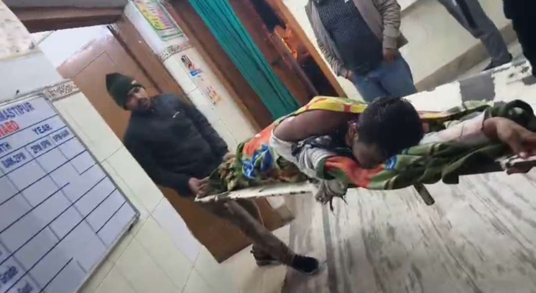 Samastipur : मुसरीघरारी में ट्रक की ठोकर से युवक जख्मी