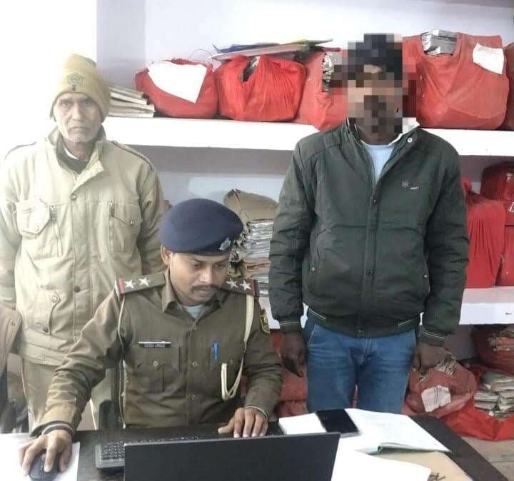 चौकीदार से लूटकांड में फरार आरोपित गिरफ्तार