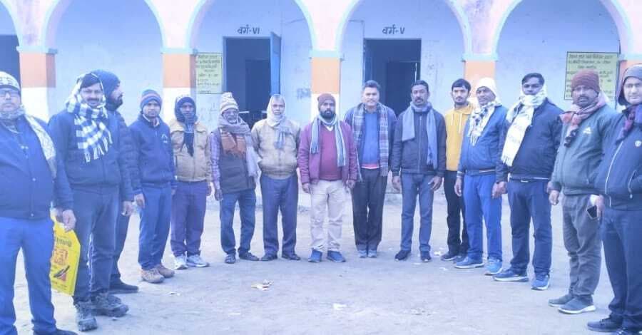 शिक्षकों की समस्याओं के लेकर संघ की हुई बैठक