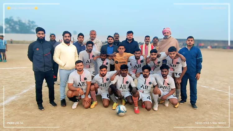 फुटबॉल के फाइनल में कारिराम ने एवती को 1-0  से हराकर जीता खिताब