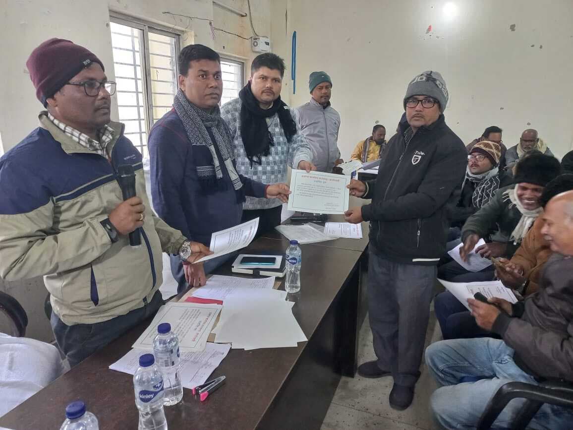 बीएलओ व सुपरवाइजर को किया गया सम्मानित