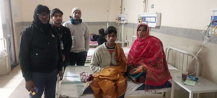 जहरीले सांप ने डसा, इलाज के बाद स्थिति में सुधार