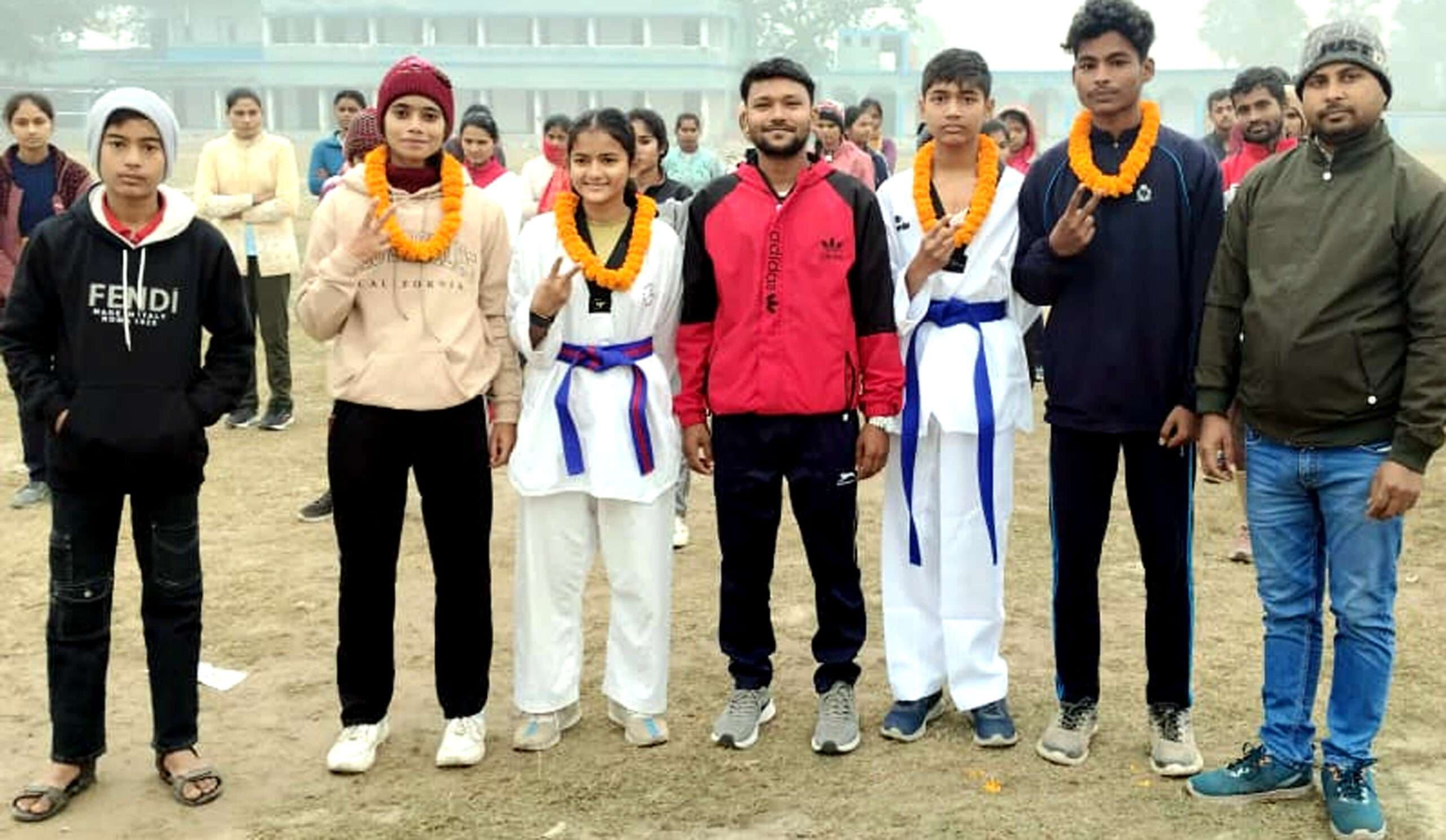 राज्यस्तरीय ताइक्वांडो प्रतियोगिता में शहर के दो खिलाड़ियों को गोल्ड