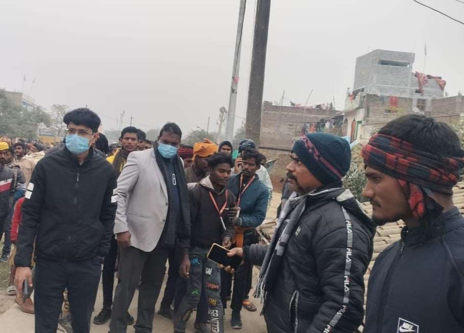 मानसी में दूसरी बार चला प्रशासन का बुलडोजर, हटाया गया अतिक्रमण