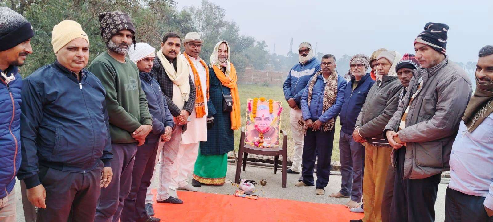 पचरूखिया में मनायी गयी अटल बिहारी वाजपेयी की 101वीं जयंती