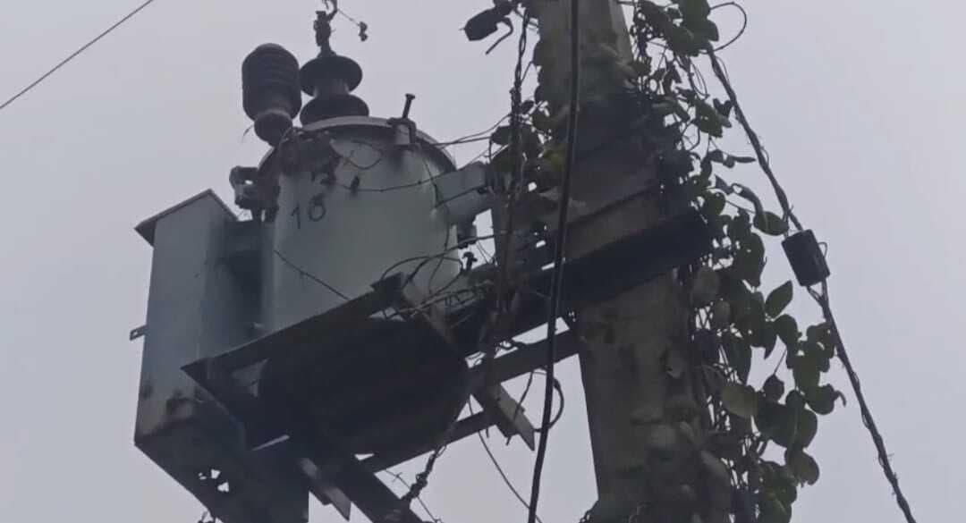 राजबाड़ा मुसहरी टोला से विद्युत ट्रांसफर्मर की चोरी
