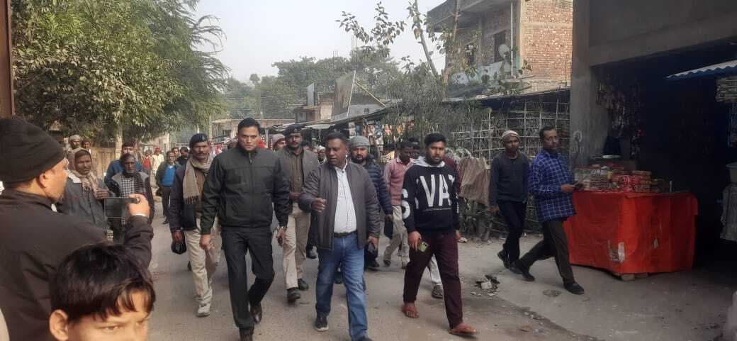 अतिक्रमण खाली कराने का एसडीएम ने दिया निर्देश