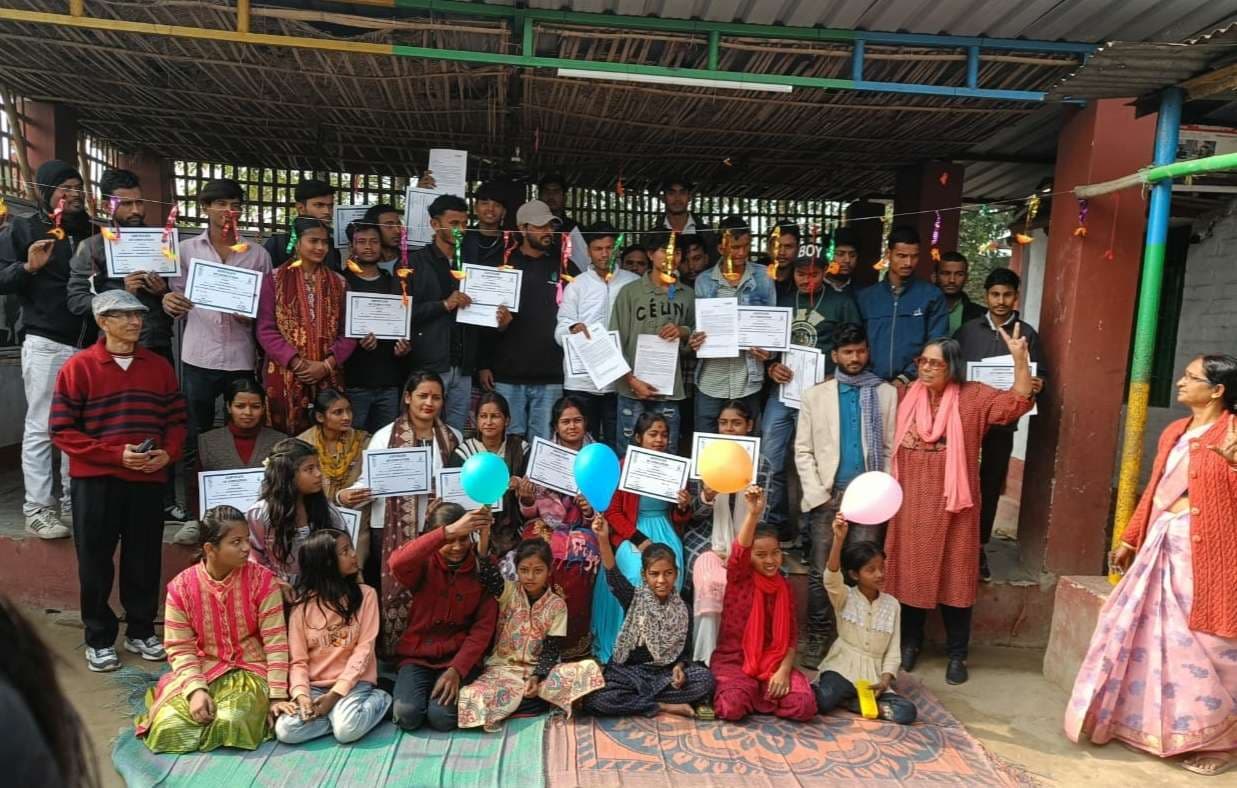 रोजगार प्रशिक्षण शिविर का हुआ समापन