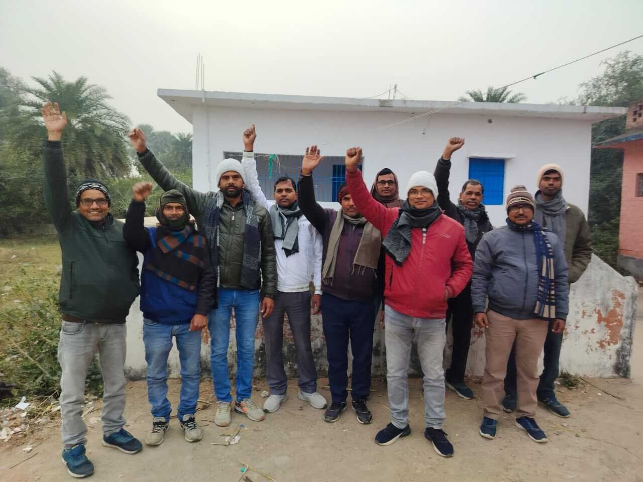 शिक्षक संघ ने संकल्प सभा कर मनाया संघर्ष दिवस