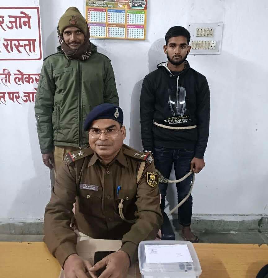 पिकअप सवार यूपी निवासी छह कारोबारियों से लूट मामले में एक बदमाश गिरफ्तार