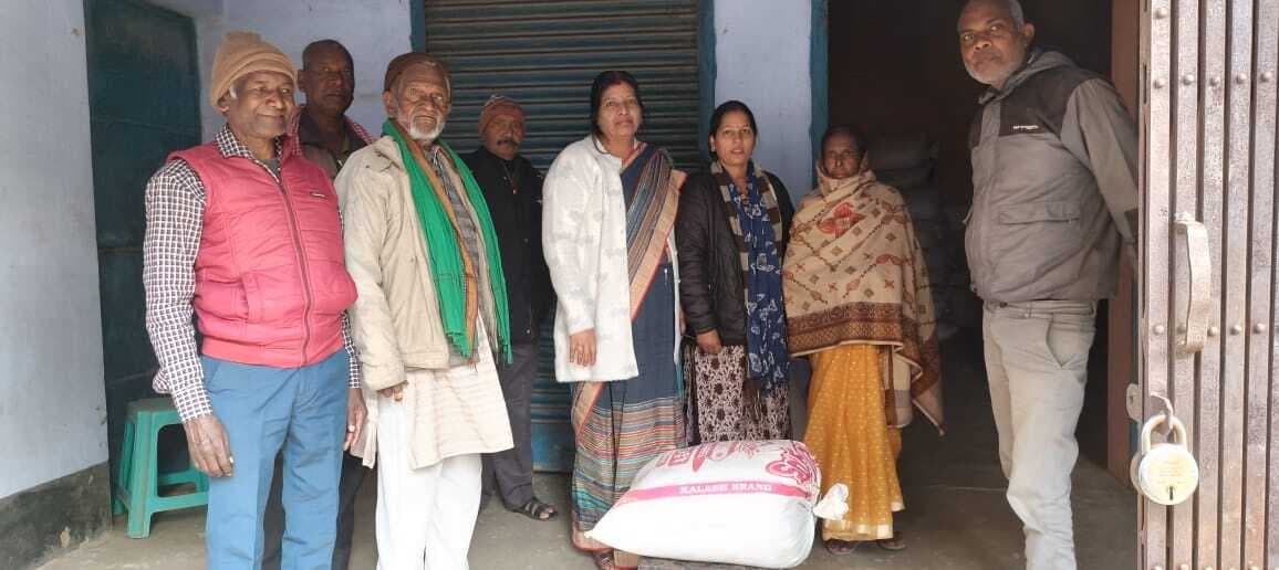 धोबा लैंप्स में धान की खरीदारी शुरू, किसानों को राहत