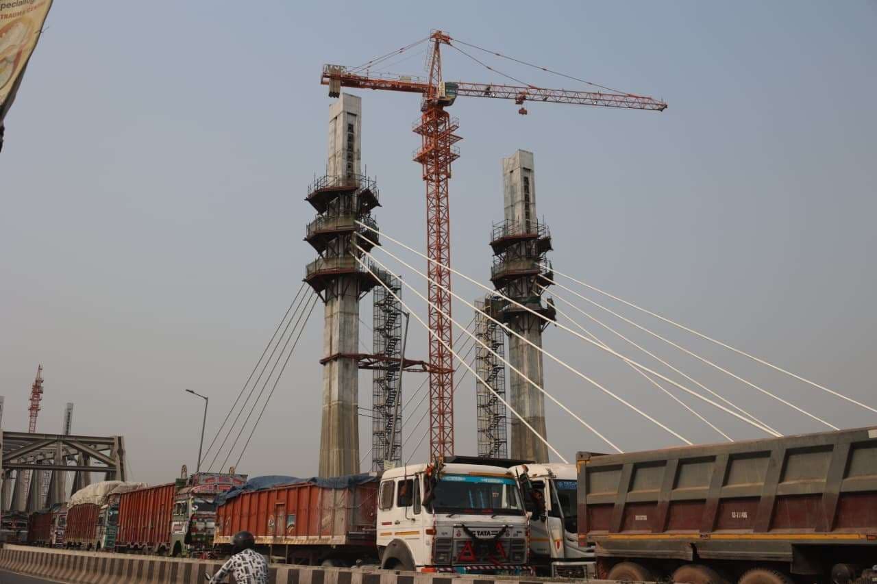 hajipur news. गंगा नदी पर सिक्स लेन पुल के सहारे विकास की रफ्तार पकड़ेगा हाजीपुर