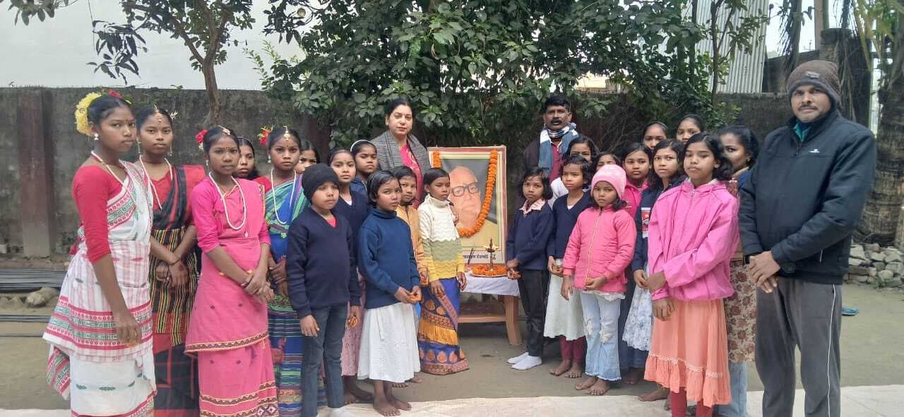 वनवासी कल्याण आश्रम का मनाया स्थापना दिवस