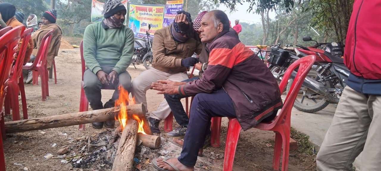 सुपौल में 2025 की सबसे सर्द सुबह, जनजीवन अस्त-व्यस्त