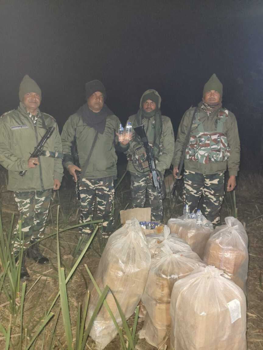 189 लीटर नेपाली शराब बरामद, तस्कर फरार