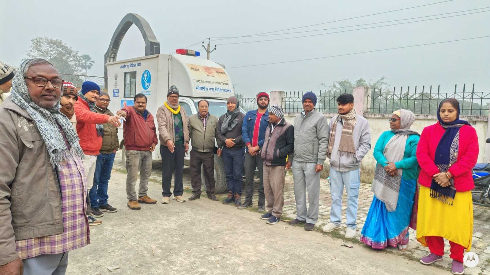 Samastipur News:पशुओं का बांझपन परीक्षण कर दिये गये परामर्श