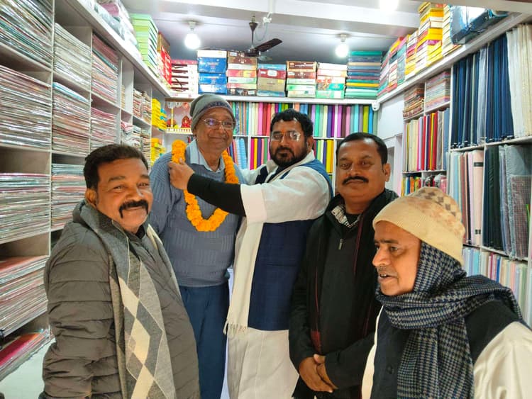 Samastipur News:चौथी बार हसनपुर शाखा के अध्यक्ष चुने गये अशोक