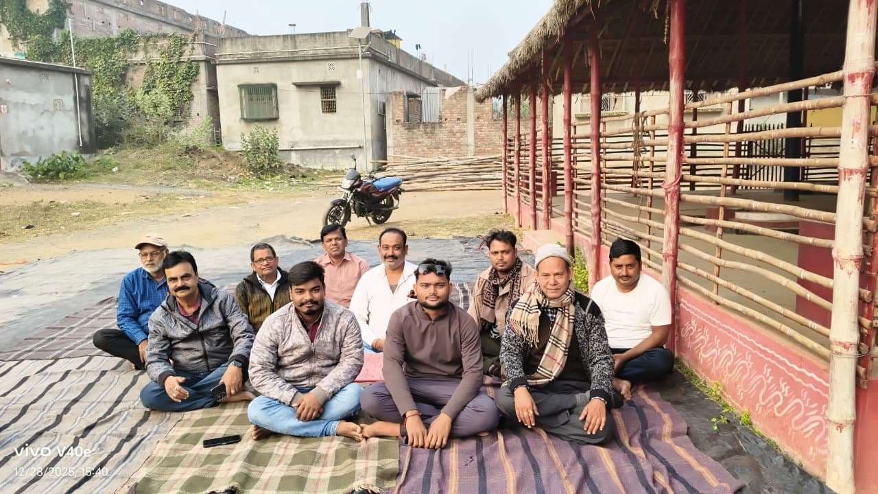 श्रीश्री 1008 महारुद्र यज्ञ के आयोजन की तैयारी जोरों पर