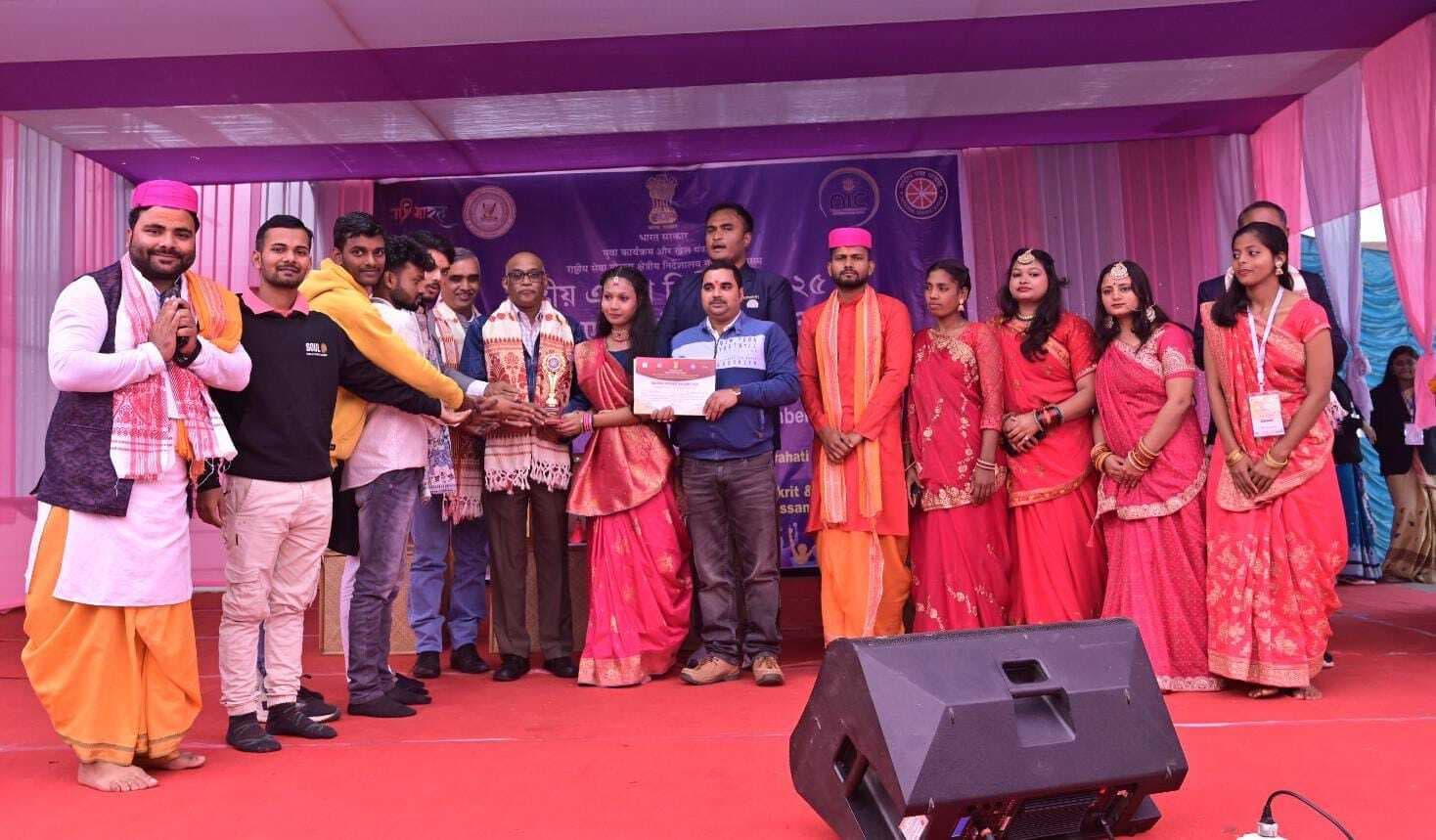 सांस्कृतिक कार्यक्रम में बिहार की टीम ने प्राप्त किया पहला स्थान