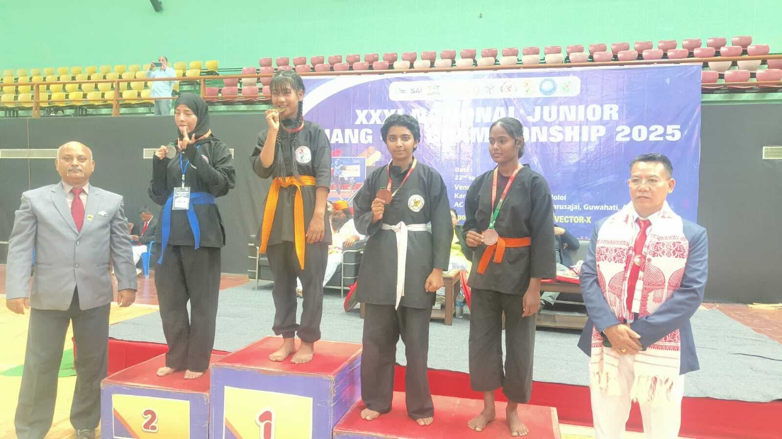 फिजा ने मार्शल आर्ट में लहराया परचम