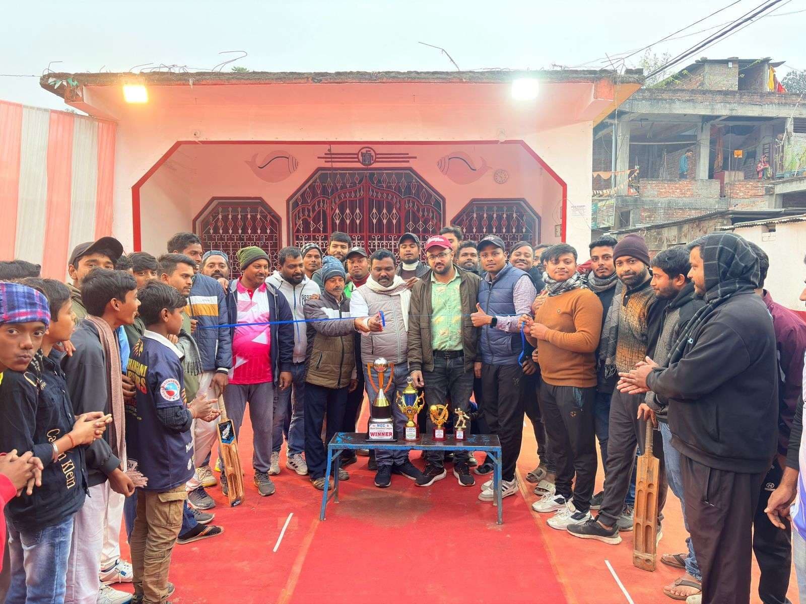 नेपालगढ़ कॉलोनी में शॉर्ट बाउंड्री टूर्नामेंट आठ टीमों ने लिया भाग