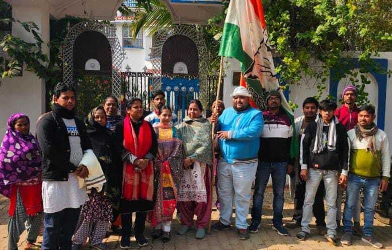 समारोह पूर्वक मनाया गया भारतीय राष्ट्रीय कांग्रेस का 140वां स्थापना दिवस