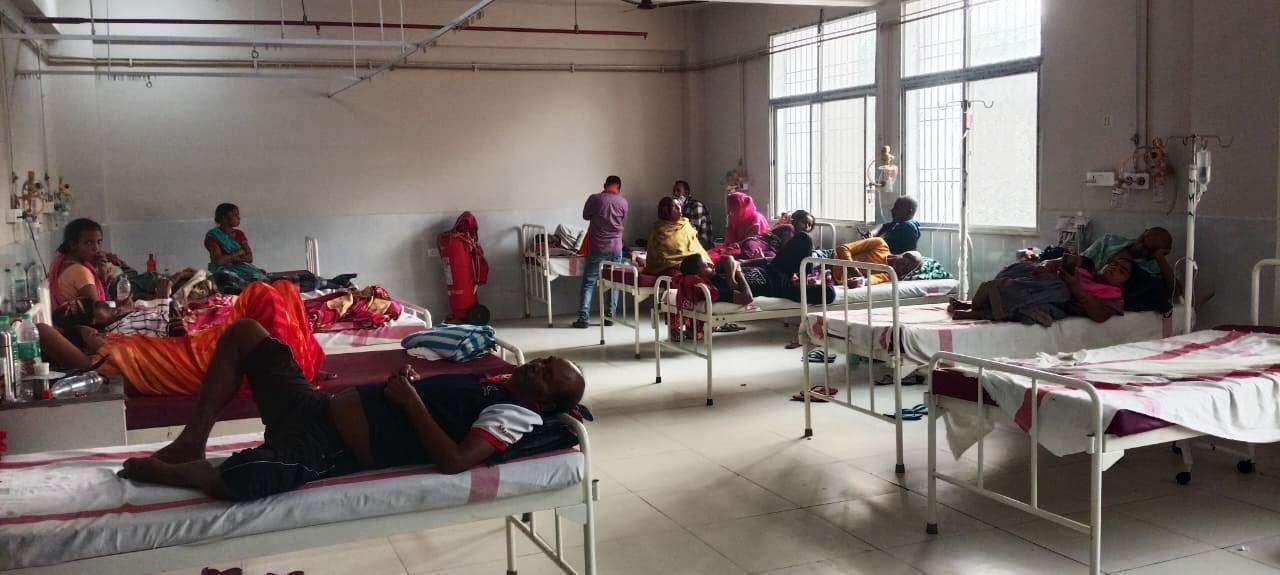 सदर अस्पताल में बढ़ रहे दस्त व डायरिया के मामले, दिसंबर माह के भर्ती हुए 206 मरीज