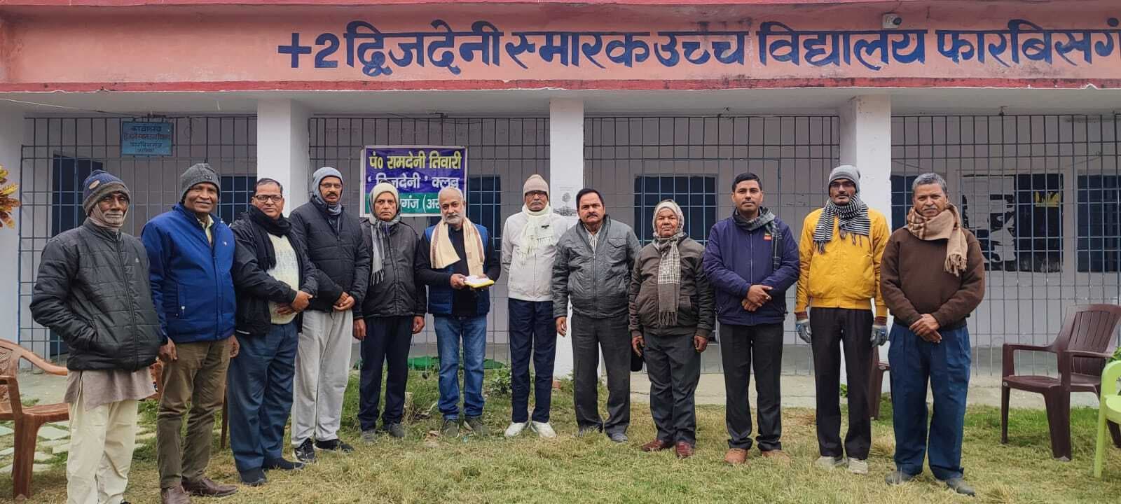 फिल्मकार राजेश राज को किया सम्मानित