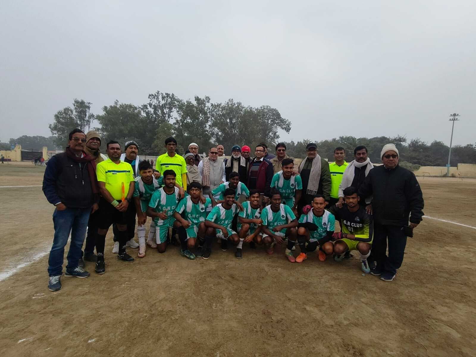 केजीएन विश्वनाथपुर 1-0 गोल से विजयी