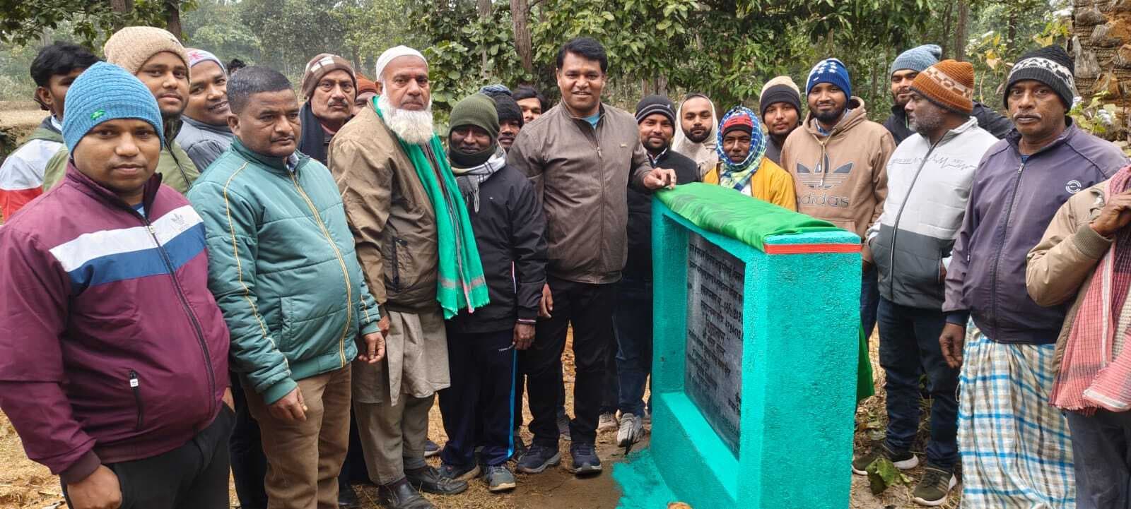 47.25 लाख की लागत से नुनाडंगाल जोरिया पर बनेगा चेकडैम, विधायक ने किया शिलान्यास